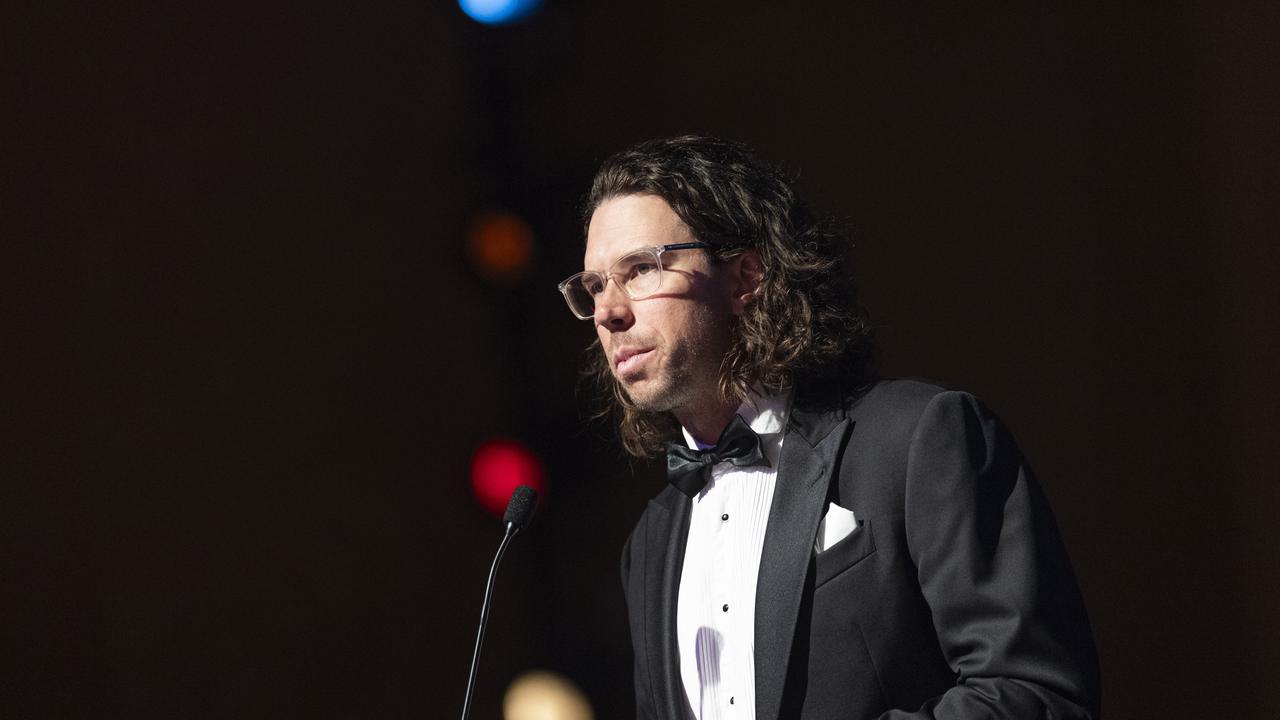 St Andrew's Toowoomba Hospital Ball MC Chris Black at The Empire on Friday, November 1, 2024. Picture: Kevin Farmer