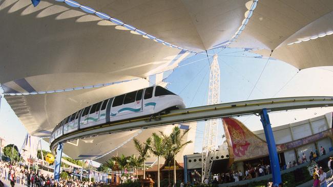 World Expo 88 monorail.