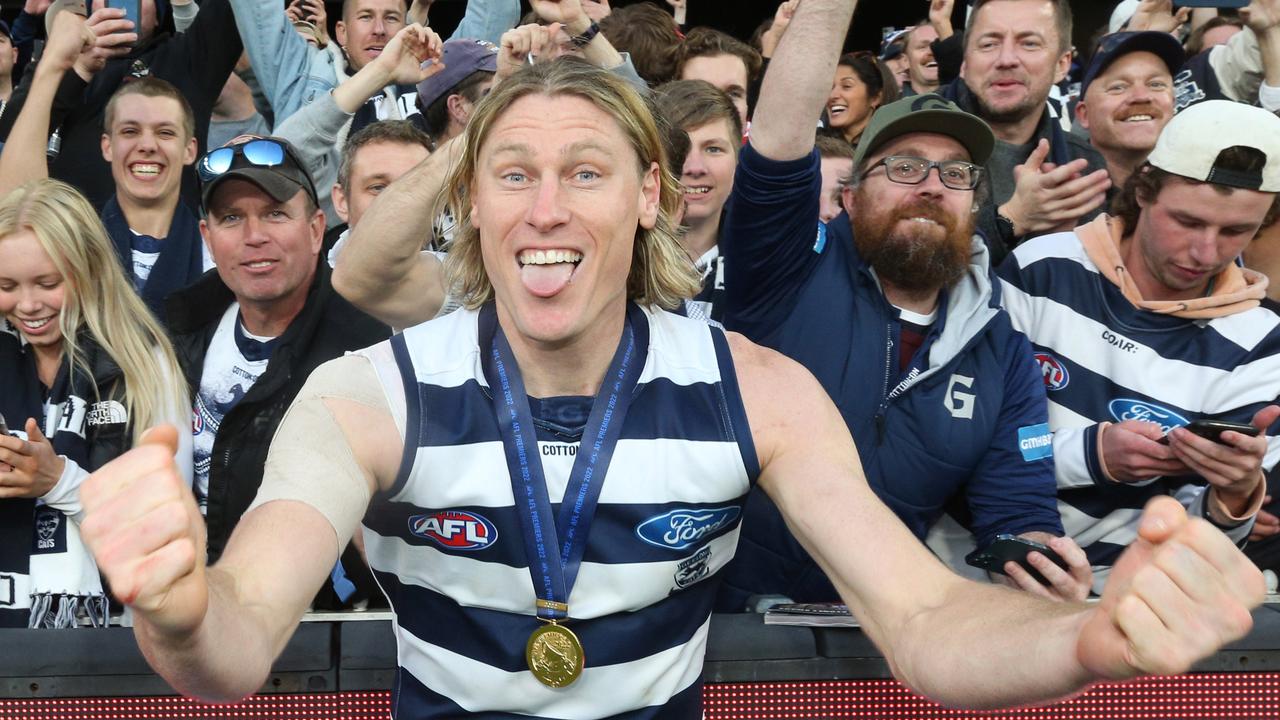 Mark Blicavs’ versatility was key in Geelong’s success in 2022. Picture: Mark Wilson