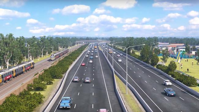 Artist impression of the Coomera Connector