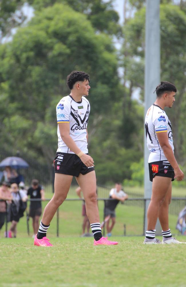 Marsden SHS’s Benson Tau as a Connell Cup under-17s player for Souths Logan Magpies