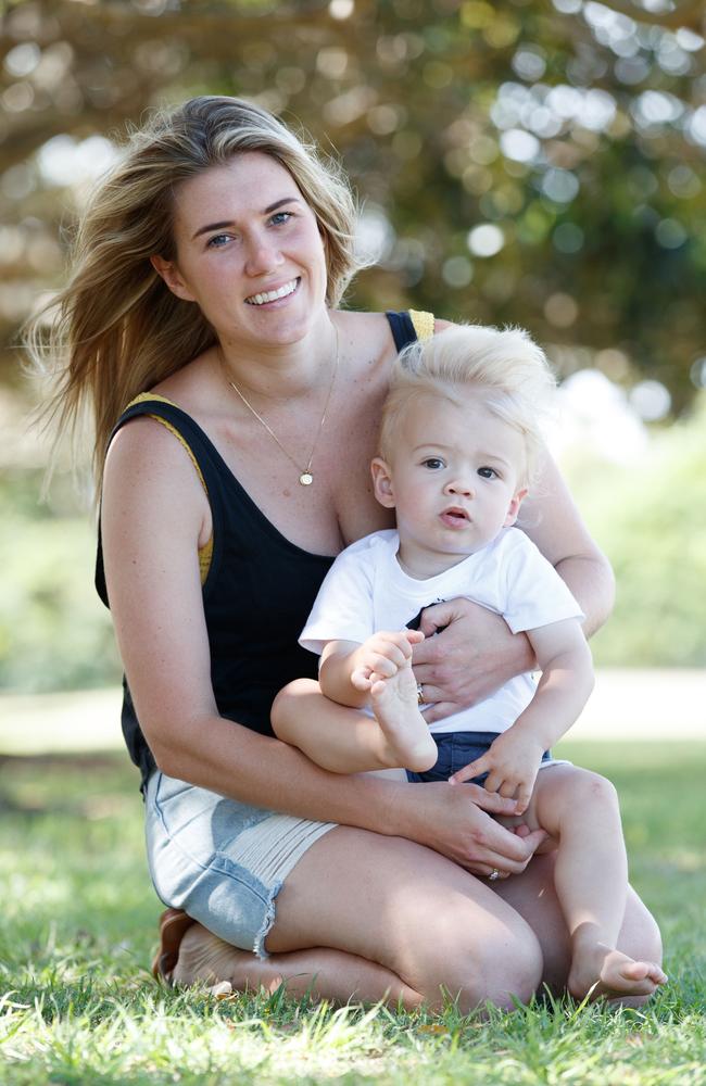 Nicole Kay-Clough has shared her story to warn other parents. Picture: David Swift.