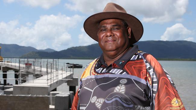 Yarrabah mayor Ross Andrews has slammed some unvaccinated residents of the town for what he called a “selfish” approach as not getting vaccinated is putting a vulnerable community as risk. Picture: Brendan Radke