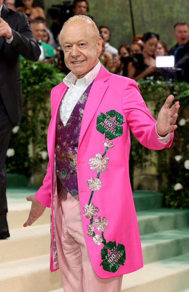 Pratt was just as eccentric at the Met Gala in 2024. Picture: Dimitrios Kambouris/Getty Images for The Met Museum/Vogue