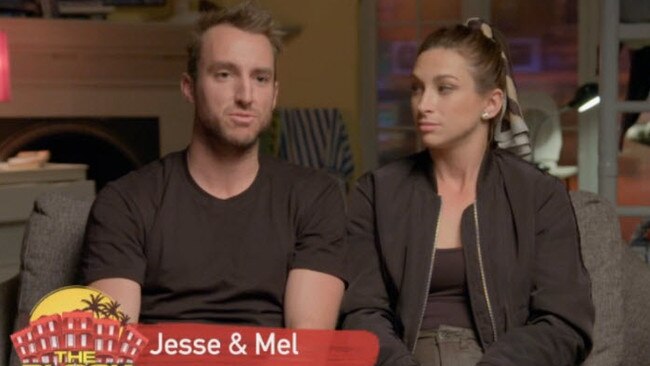 Jesse and Mel aren’t happy.