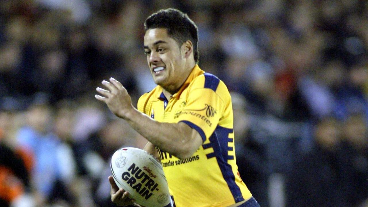 Jarryd Hayne won NRL rookie of the year in his debut season in 2006. Picture: NRL Photos