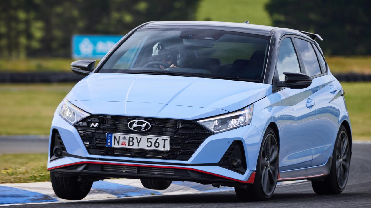 The i20 N is the ideal track-day weapon. Picture: Supplied.