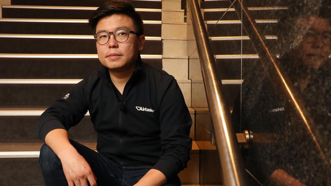 Airtasker CEO and Co-Founder Tim Fung. Picture: Adam Taylor