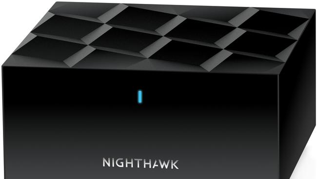 Netgear Nighthawk Mesh Wi-Fi 6 router.