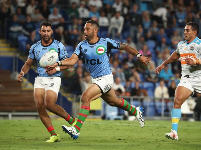 Benji Marshall orchestrated South Sydney’s comeback. Picture: NRL Photo/Jason O’Brien