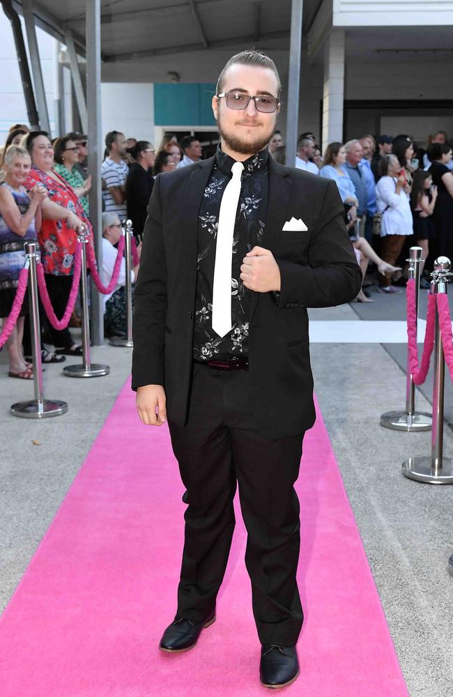 PJ Sorenson at Meridan State College formal. Picture: Patrick Woods.