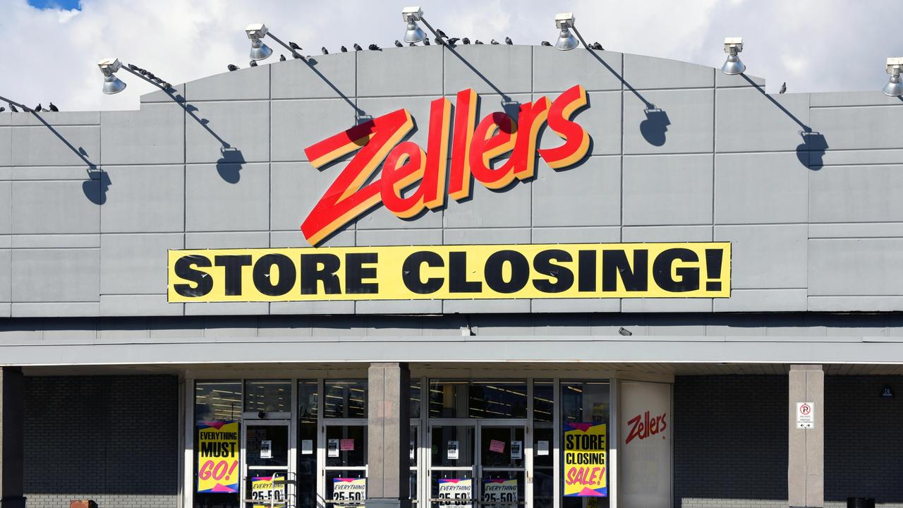 The original Zellers retail chain closed in 2013. Its owner, Hudson’s Bay, has now resurrected it. Picture: Alamy