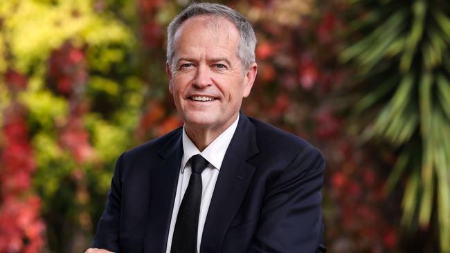 Former Labor leader Bill Shorten on home ground in Moonee Ponds, Melbourne, on Tuesday. Picture: NCA NewsWire / Ian Currie