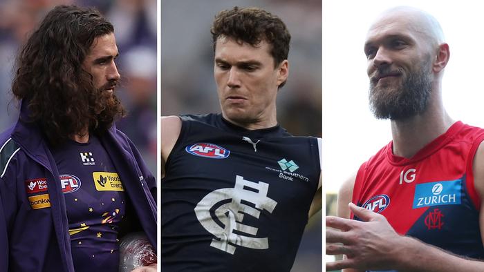 Alex Pearce has learned his injury fate, the Blues have made a selection call on Blake Acres, and the Demons are hopeful Max Gawn is healthy to play this Saturday.