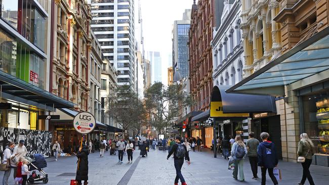 The Sydney CBD recorded 2905 serious incidents over the 12 month period.