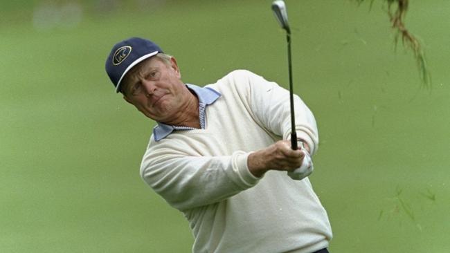 Jack Nicklaus recently agreed with AI company Soul Machines to create an AI-powered version of himself at the peak of his career. Picture: Andrew Reddington /Allsport.