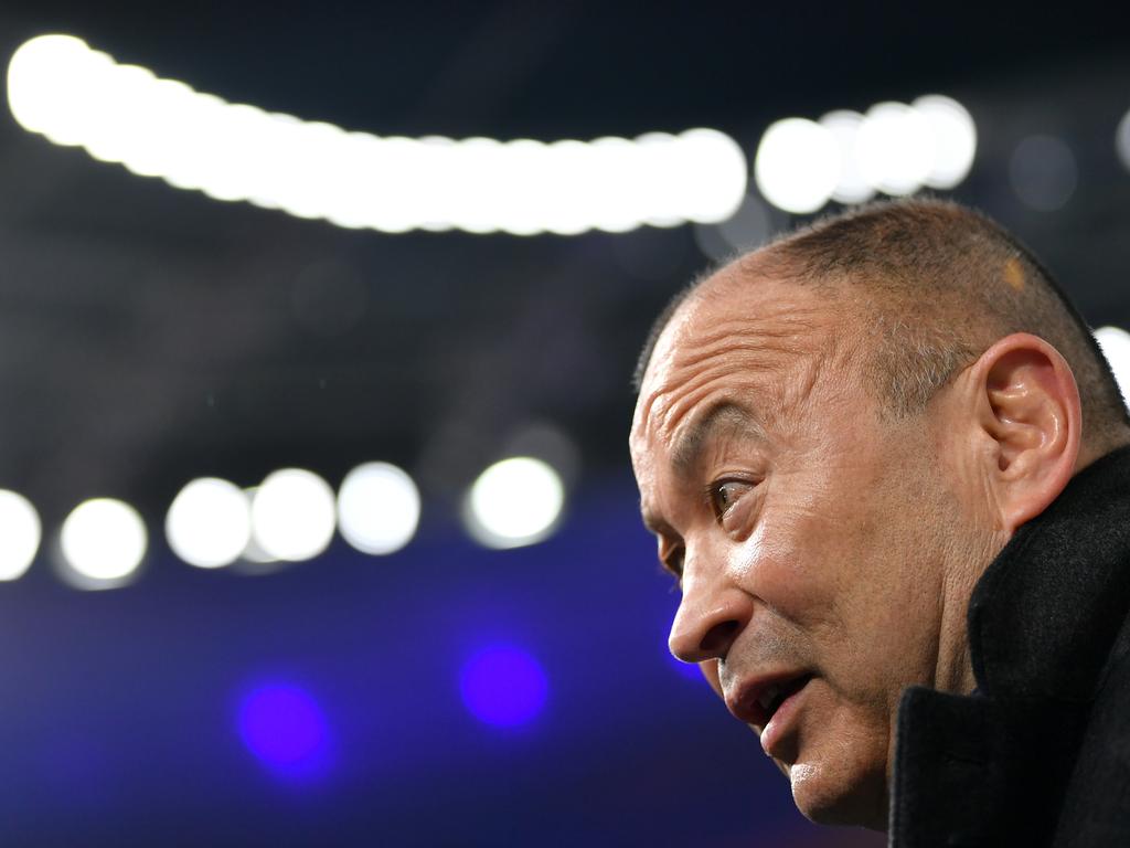 Eddie Jones’ position as England rugby coach is under enormous scrutiny with a World Cup looming next year. Picture: Dan Mullan – RFU/The RFU Collection via Getty Images