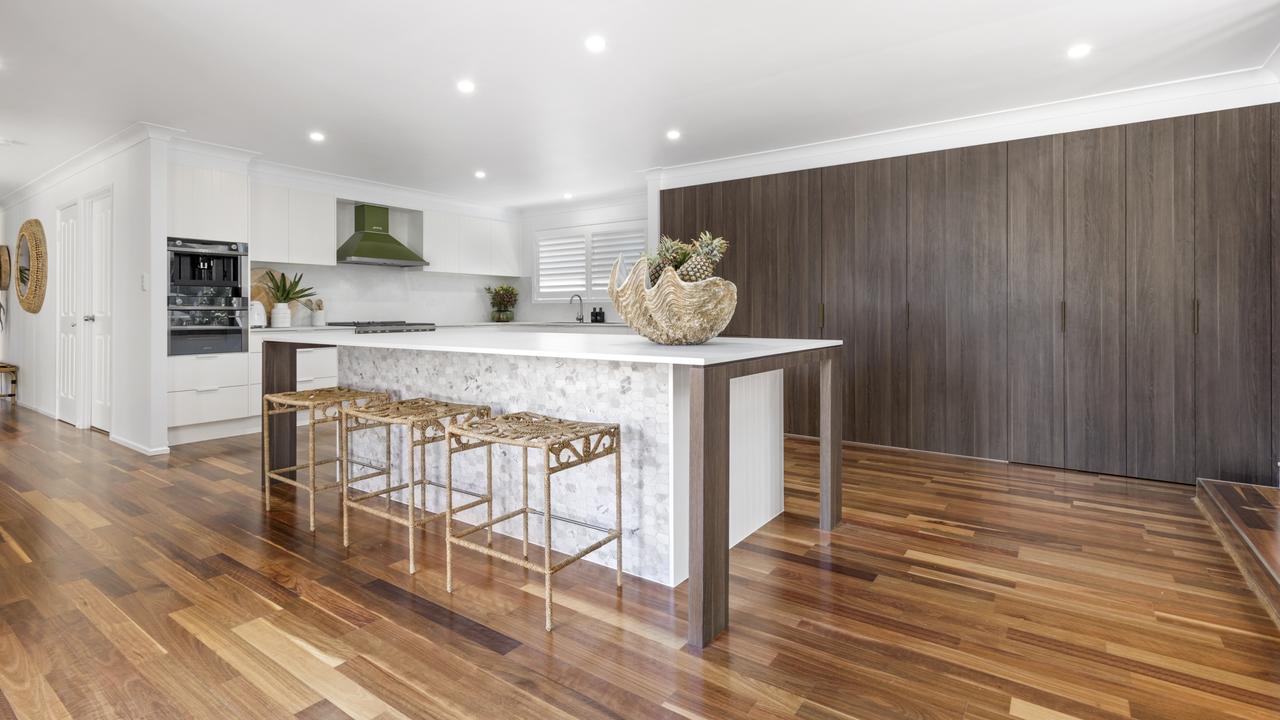 AFTER: The new kitchen is functional, and great for entertaining guests.