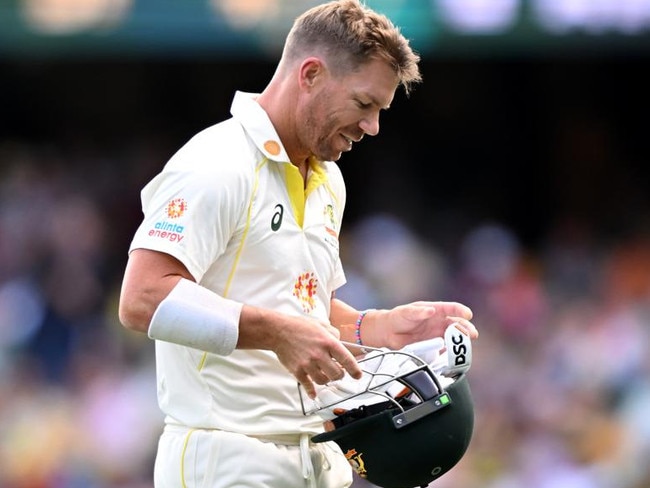 Warner’s position in the Test XI is precarious. Picture: Bradley Kanaris/Getty Images