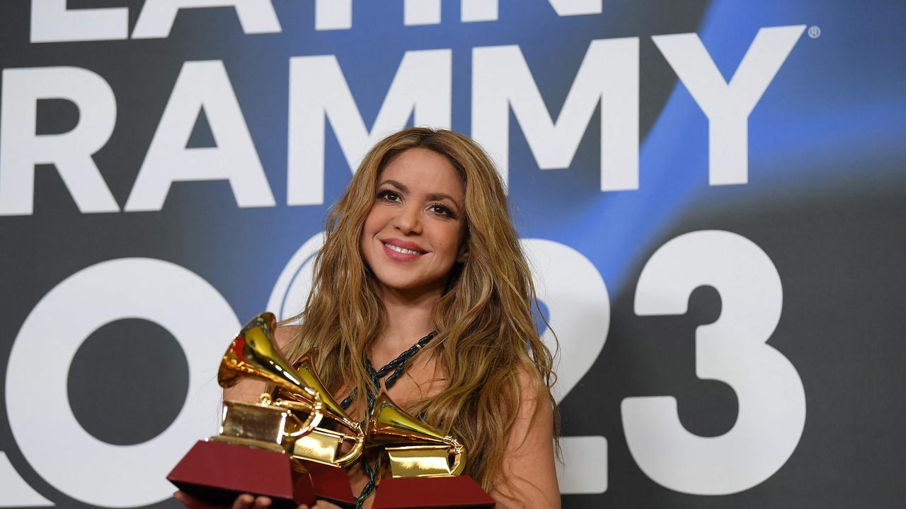 The Colombian singer announced her split in 2022 after 11 years of marriage. Photo by JORGE GUERRERO / AFP.