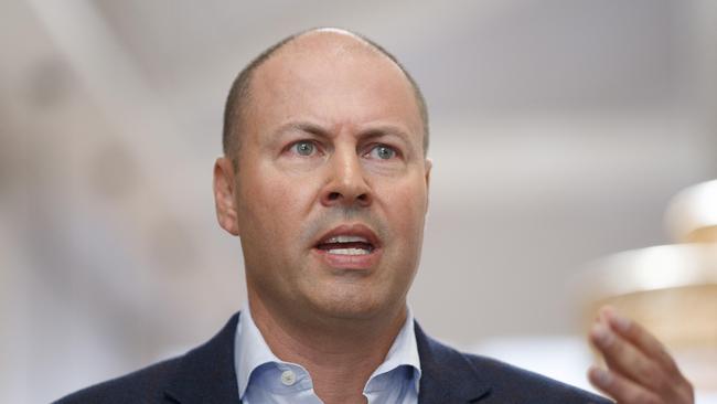 Federal Treasurer Josh Frydenberg. The government is hoping the consumer credit reforms will help boost the post-Covid economy. Picture: NCA NewsWire / David Geraghty