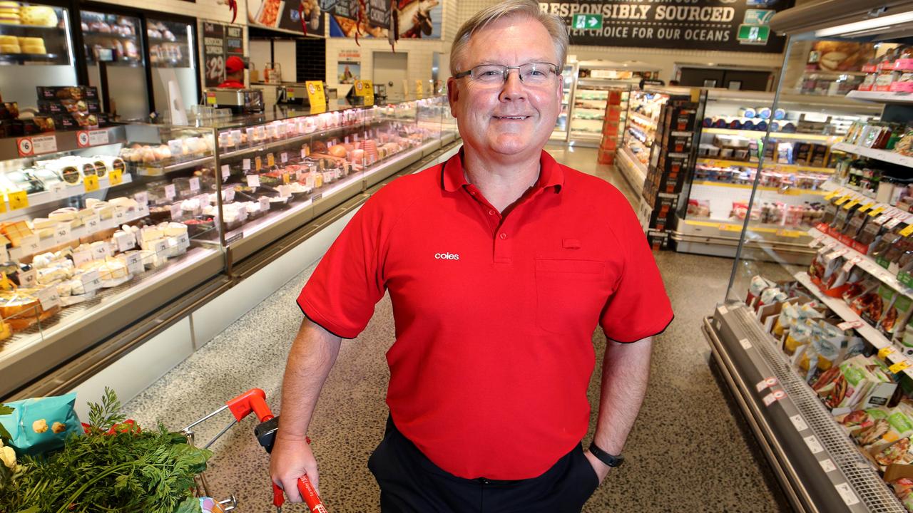 Coles CEO Steve Cain. Picture: David Geraghty / The Australian.