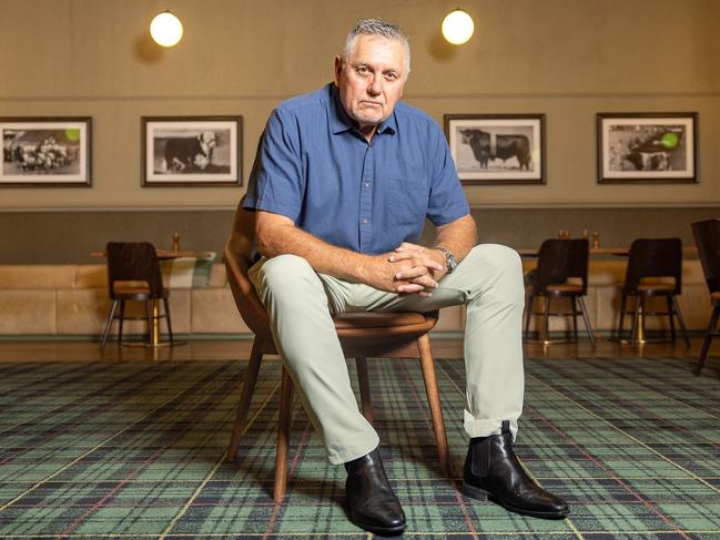 Ray Hadley joins the Daily Telegraph for High Steaks. Picture Thomas Lisson