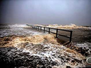 Shots taken during Cyclone Marcia. Picture: Glenn Adamus Photographer