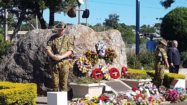 The Wynnum Sub-Branch Dawn Service has featured between 3500 and 4000 people in previous years. Photo: Joan Pease