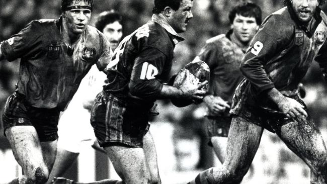 Trevor Gillmeister in action during Game 2 the 1987 State of Origin series at the SCG.