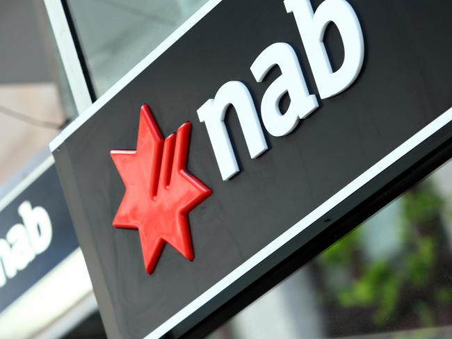 14/11/2018: Generic picture of National Australia Bank (nab) branch and logo. Hollie Adams/The Australian