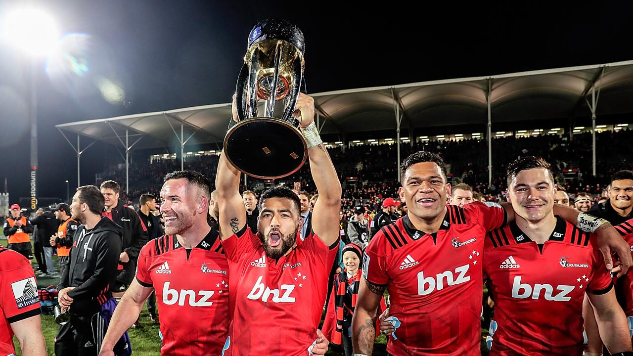Richie Mo’unga and a group of Crusaders teammates have been spotted training together despite COVID-19 lockdowns in New Zealand.