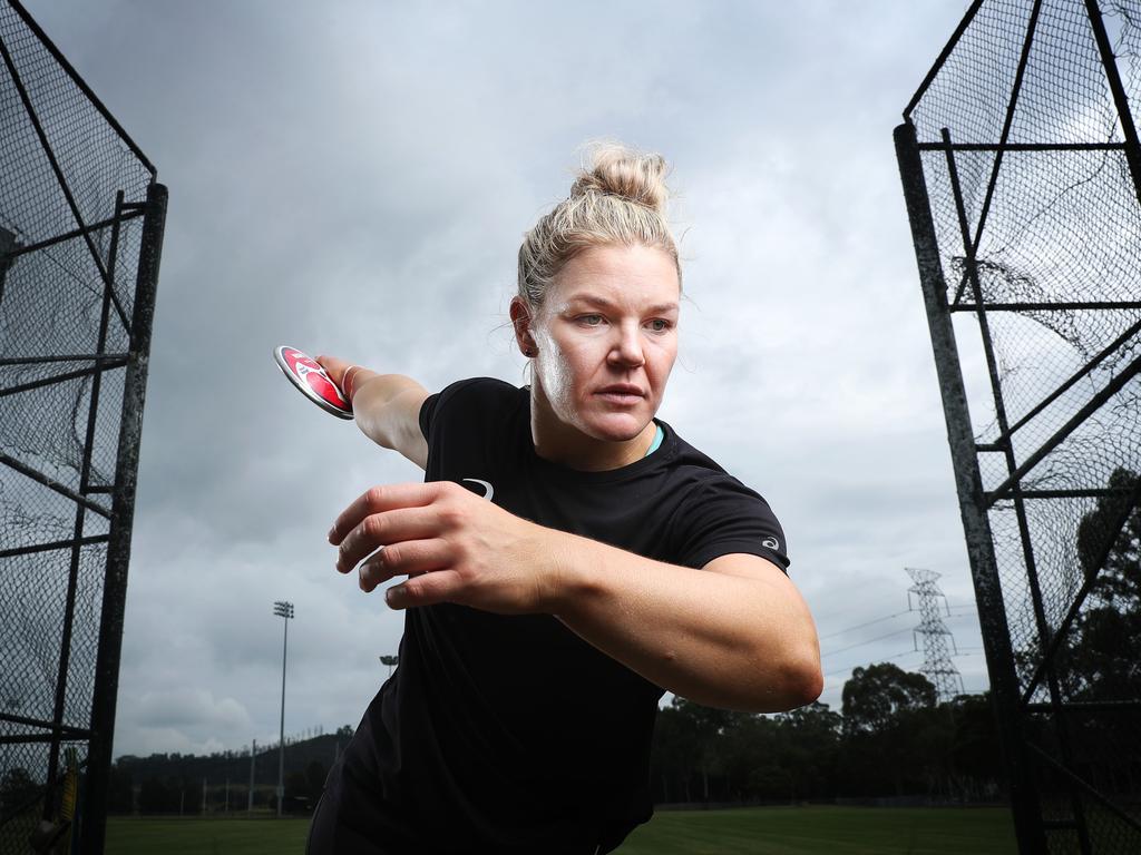 Dani Stevens on the comeback after overcoming a horrific injury setback. Picture: John Feder/The Australian