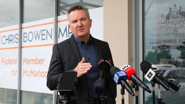 Minister Chris Bowen says Aussies will benefit from fuel efficiency standards. Photo: NCA Newswire/ Gaye Gerard