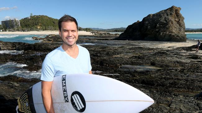 Former pro surfer Luke Munro was ‘bawling his eyes out’ the day Owen Wright made a surprise appearance at this year’s Roxy Pro. Photo: Mike Batterham