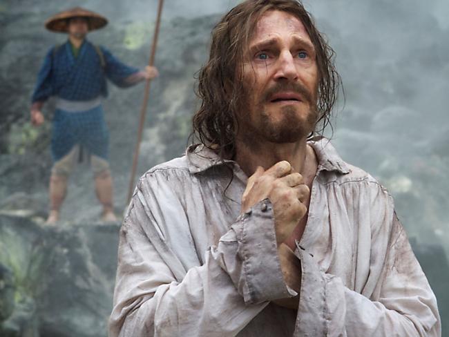 Neeson initially shed weight for his role in Martin Scorsese’s Silence (pictured).