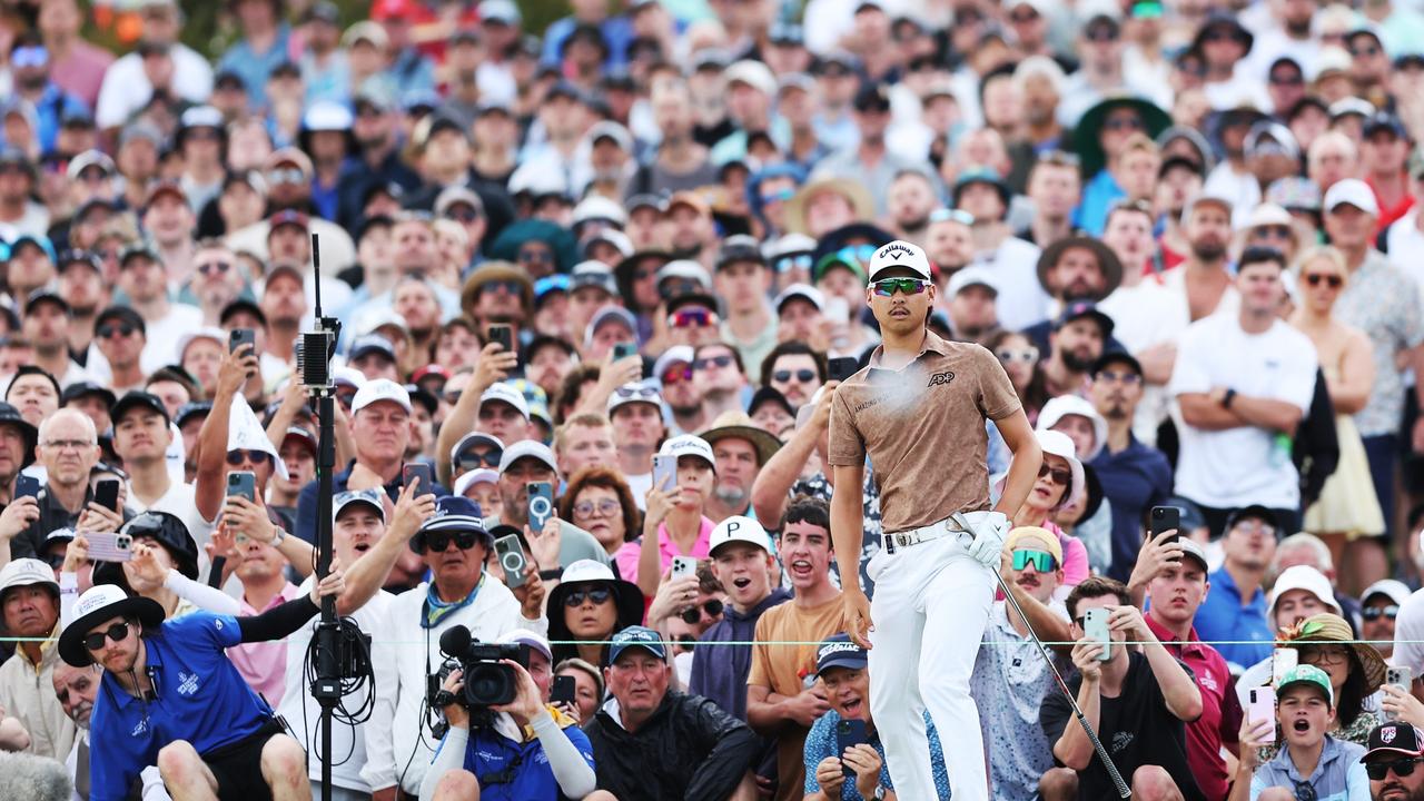 Min Woo came third at last year’s Australian Open. Picture: Mark Metcalfe/Getty Images