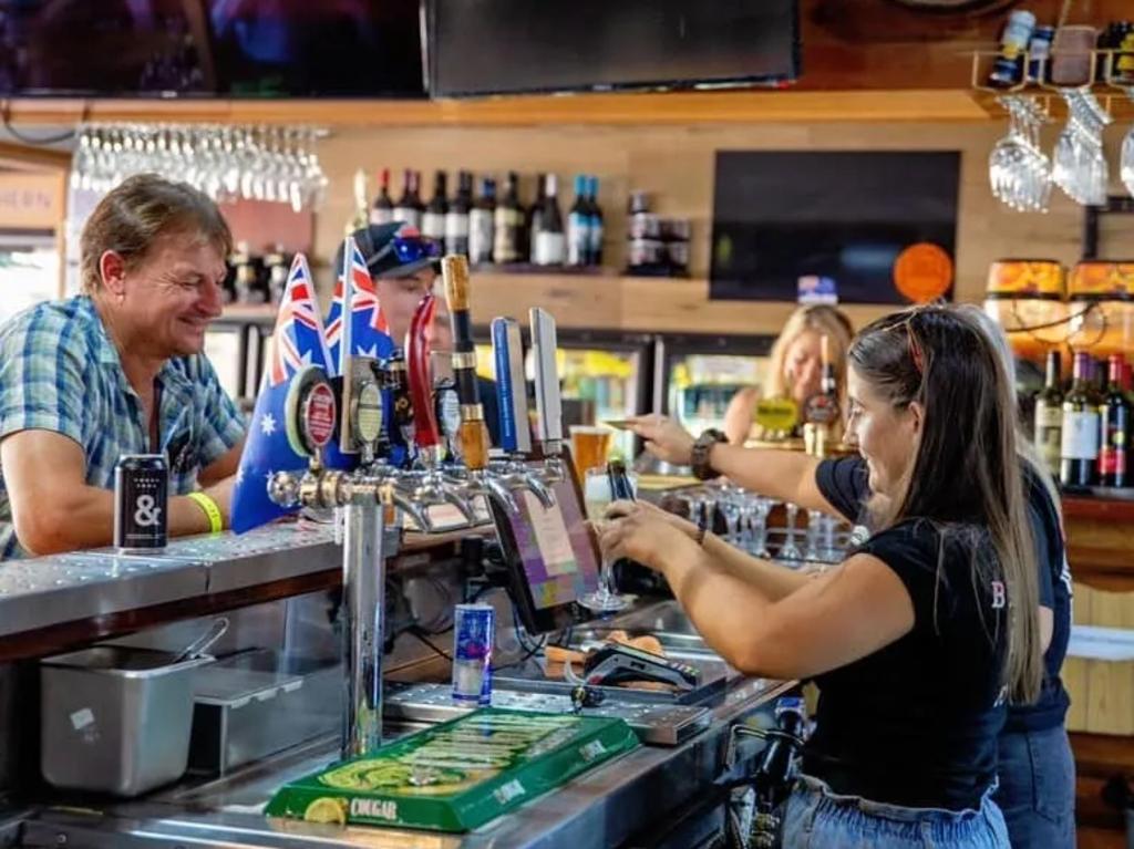 The Bundalong Tavern, where claims have been made that Dan Andrews was shown the door.