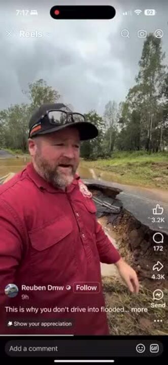 Shocking damage to Queensland roads revealed