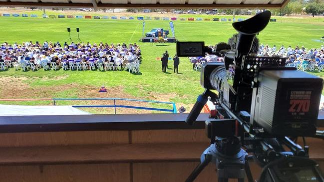 Demand for live streaming of funerals has soared. Picture: Chris Williams / Regional Streaming Network