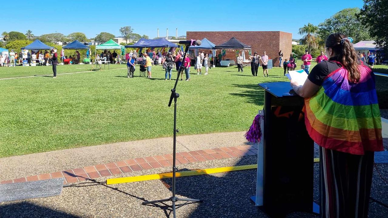 Rainbow on the Reef pride festival in Gladstone. Picture: Rainbow on the Reef team