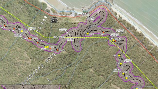 Cairns Regional Council approved a 12km stretch of the Wangetti Trail from Palm Cove to Ellis Beach in 2022. Picture: Supplied