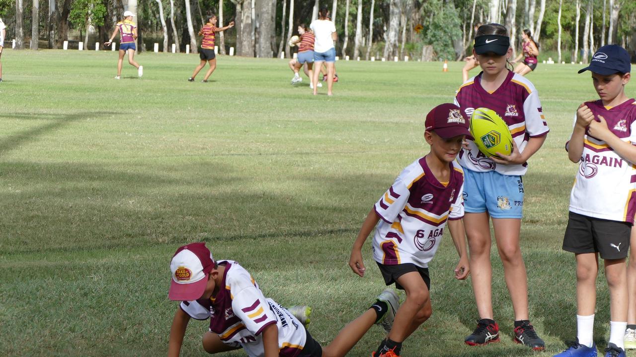 CQ Bulls Touch Football's 6 Again Clinic, Rockhampton Touch Fields.