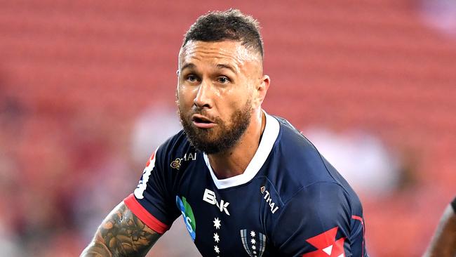 Quade Cooper could move to the NRL. Photo by Bradley Kanaris/Getty Images.