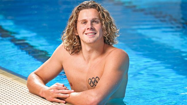 Olympic swimmer and bronze medalist at the Tokyo Olympic. Picture: Zak Simmonds