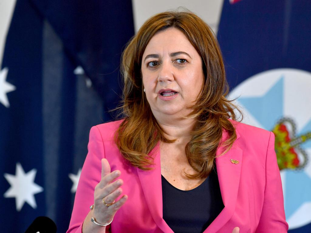 Queensland Premier Annastacia Palaszczuk has announced the state is reopening to international travel. Picture: John Gass