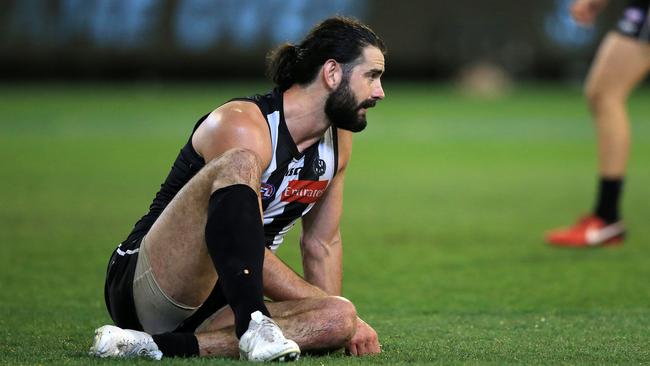 Brodie Grundy has been traded to Melbourne. Picture: Mark Stewart