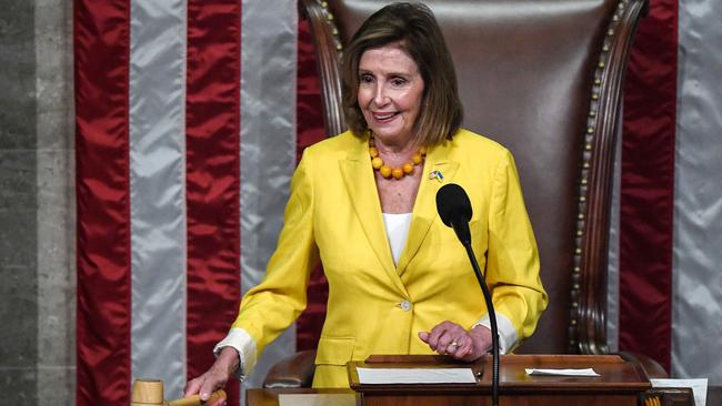 US Speaker of the House Nancy Pelosi. Picture: AFP