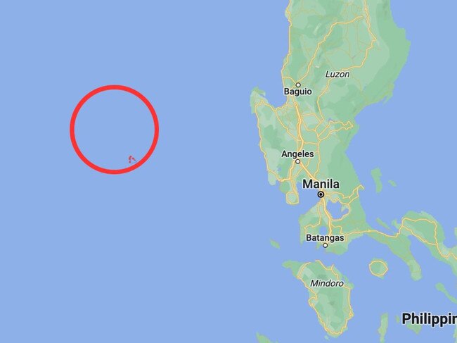 Philippine Coast Guard said the incident happened before dawn on Monday about 160 kilometres  northwest of Scarborough Shoal, off the Philippines’ main island of Luzon.