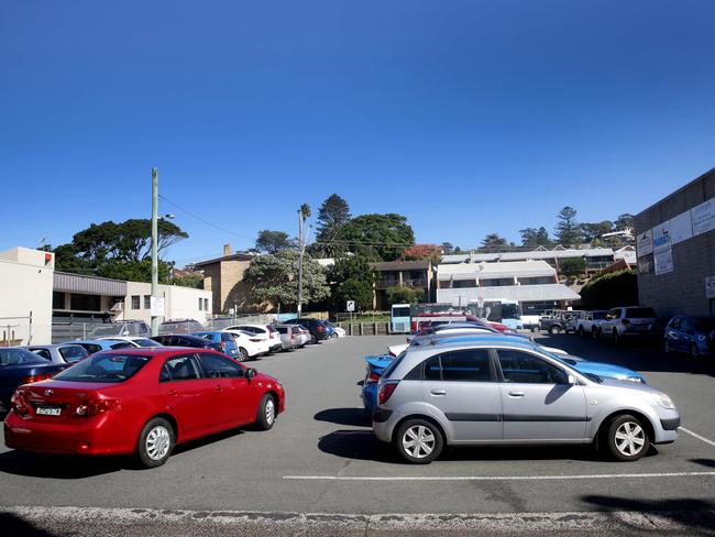 Church St carpark currently has around 33 available carparks. Picture: Sue Graham